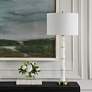 3_Uttermost Unify 32 1/4" High Polished Alabaster Sculptural Table Lamp more views