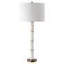 4_Uttermost Unify 32 1/4" High Polished Alabaster Sculptural Table Lamp more views
