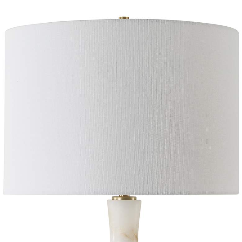Image 5 Uttermost Unify 32 1/4" High Polished Alabaster Sculptural Table Lamp more views