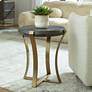 1_Uttermost Unite 24" H x 22.5" Dia. Side Table