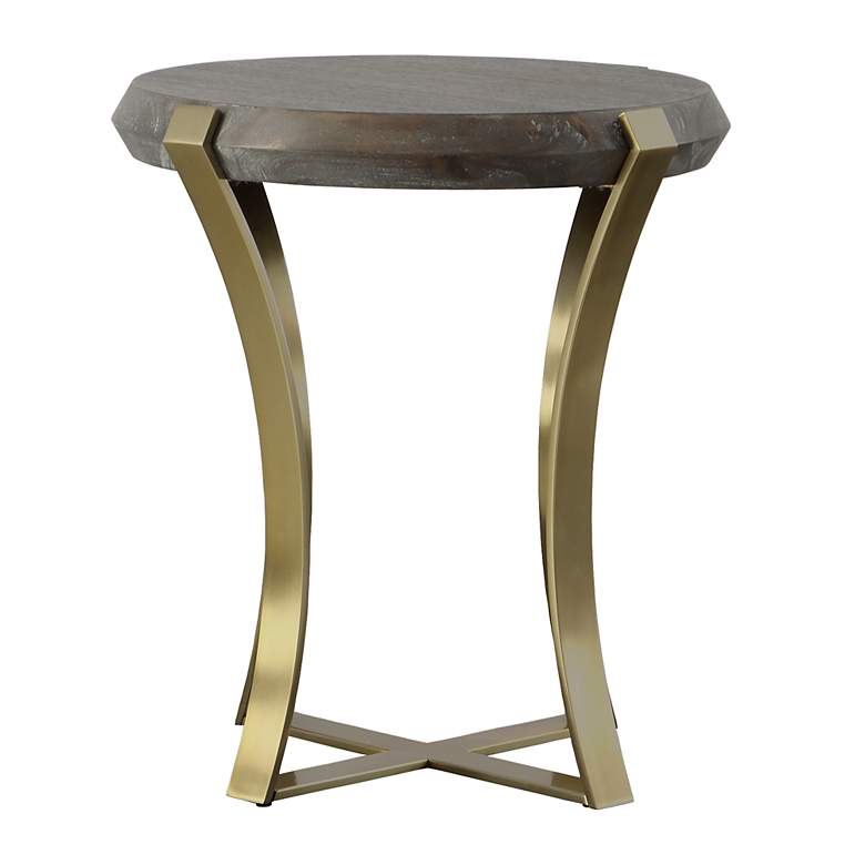 Image 3 Uttermost Unite 24" H x 22.5" Dia. Side Table more views