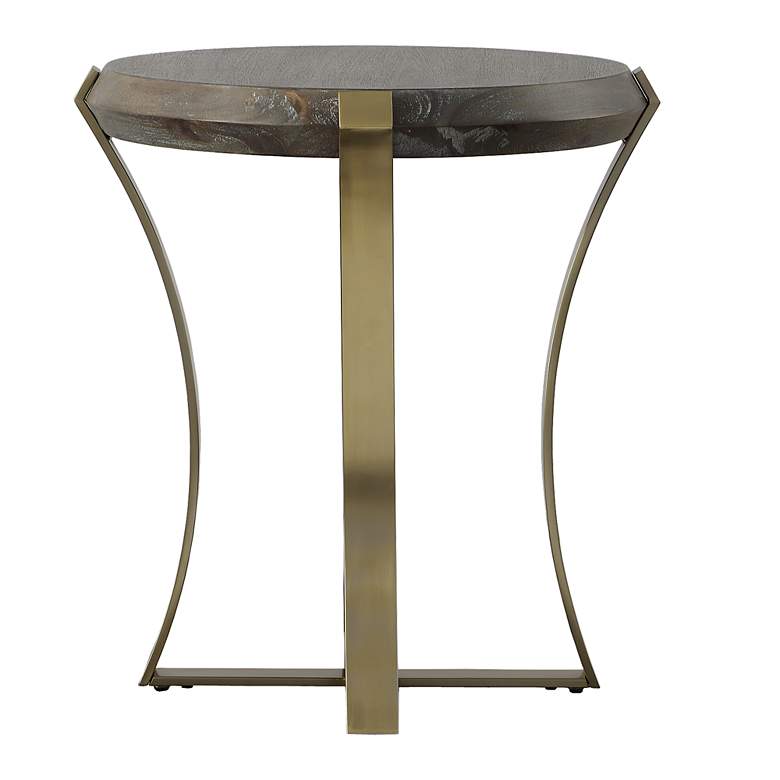 Image 5 Uttermost Unite 24" H x 22.5" Dia. Side Table more views