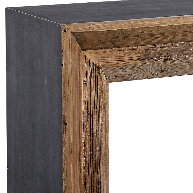 Image 3 Uttermost Vail 72" Wide Natural Elm Wood Console Table more views