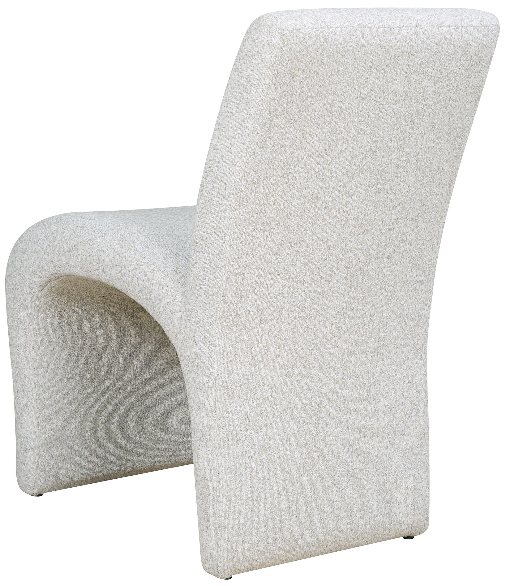 Uttermost Valentin Beige and Twine Upholstered Dining Chair
