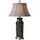 Uttermost Valenza Antiqued Blue Table Lamp