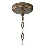 7_Uttermost Valka 19"W Silver Swedish iron 6-Light Chandelier more views