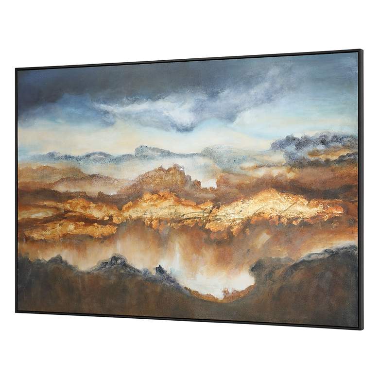 Image 3 Uttermost Valley of Light 73" Wide Framed Canvas Wall Art more views