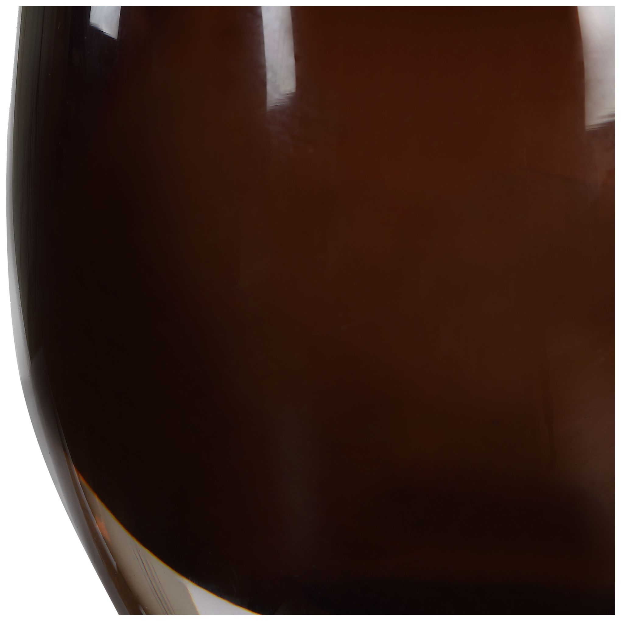 Image 5 Uttermost Vannett 23 3/4" Dark Amber Art Glass Table Lamp more views