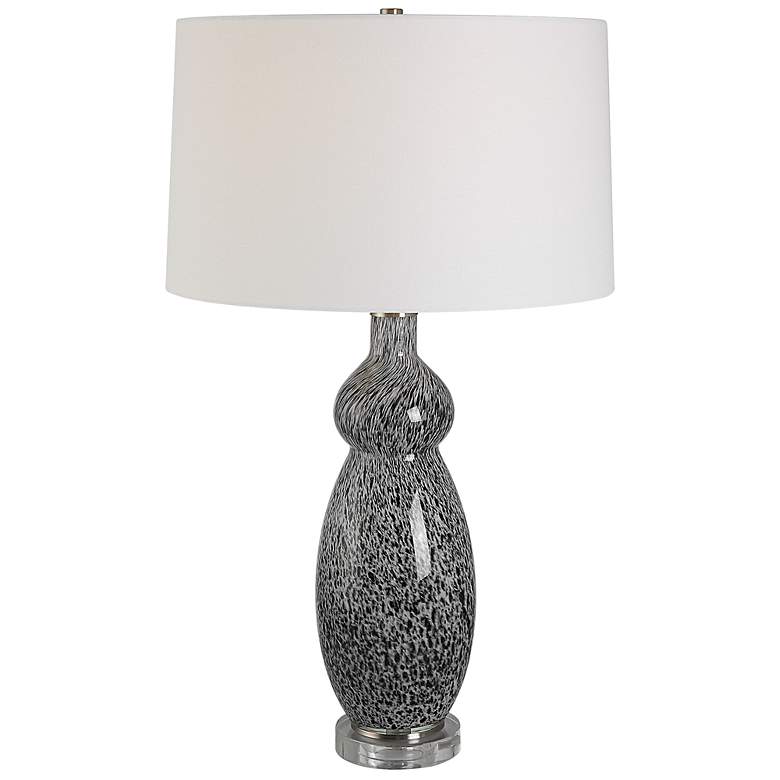 Image 2 Uttermost Velino 29" H Dark Gray Table Lamp