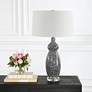 3_Uttermost Velino 29" H Dark Gray Table Lamp more views