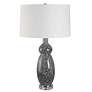 4_Uttermost Velino 29" H Dark Gray Table Lamp more views