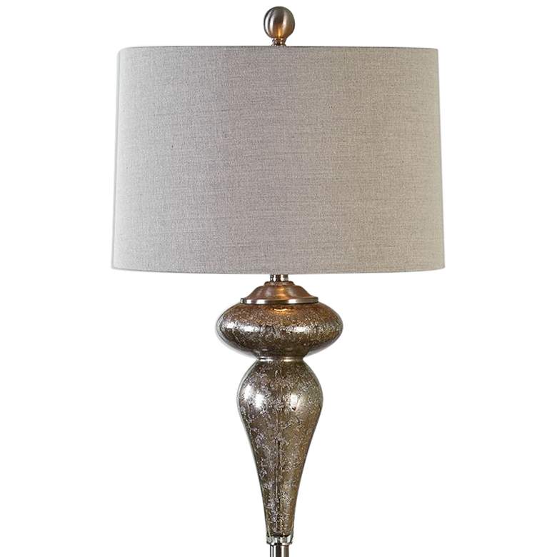 Image 3 Uttermost Vercana 64 inch High Brushed Nickel Floor Lamps Set of 2 more views
