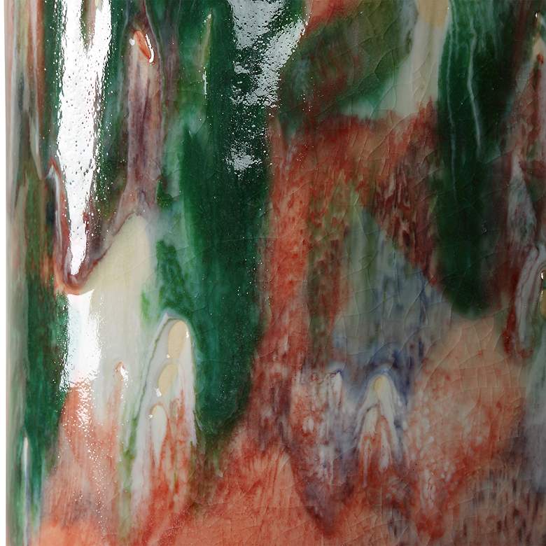 Image 7 Uttermost Verdant 27 3/4" High Modern Colorful Ceramic Table Lamp more views