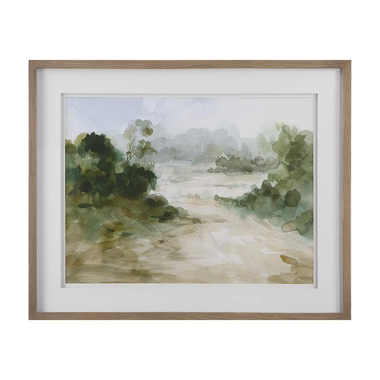 Image 2 Uttermost Verdant 40 1/2" Wide Framed Print Wall Art