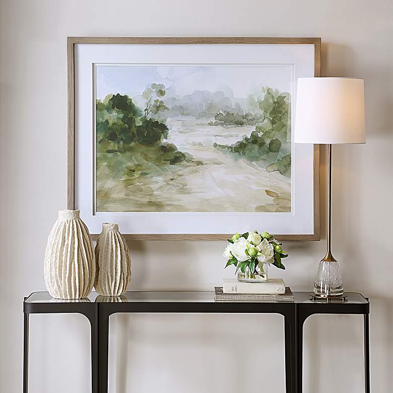 Image 1 Uttermost Verdant 40 1/2" Wide Framed Print Wall Art