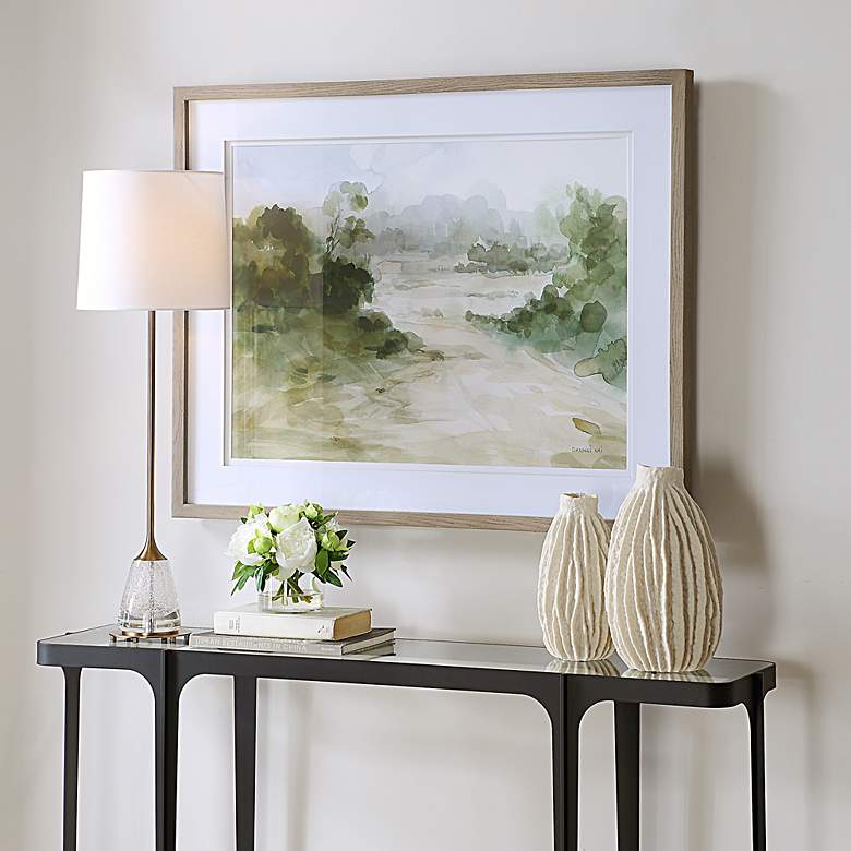 Image 3 Uttermost Verdant 40 1/2" Wide Framed Print Wall Art more views