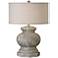 Uttermost Verdello Antiqued Stone Ceramic Table Lamp