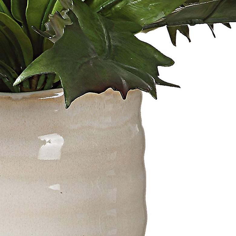 Image 7 Uttermost Verdure 21" Wide x 15 1/2" High Fern more views
