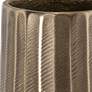 2_Uttermost Vertiforge Oxidized Antique Gold Aluminum Vases Set of 2 more views