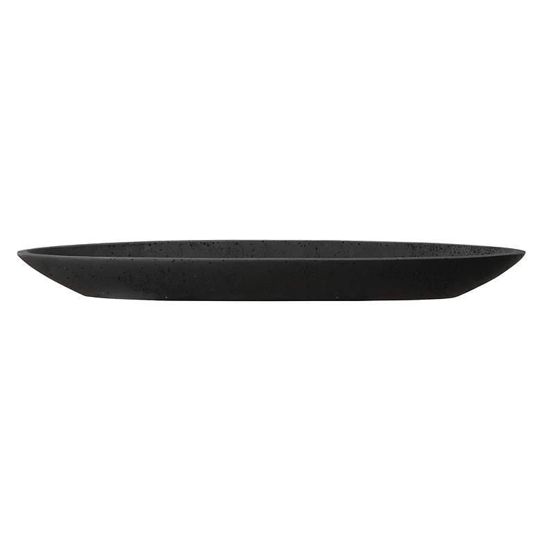 Image 3 Uttermost Vessel Black Stone Decorative Bowl