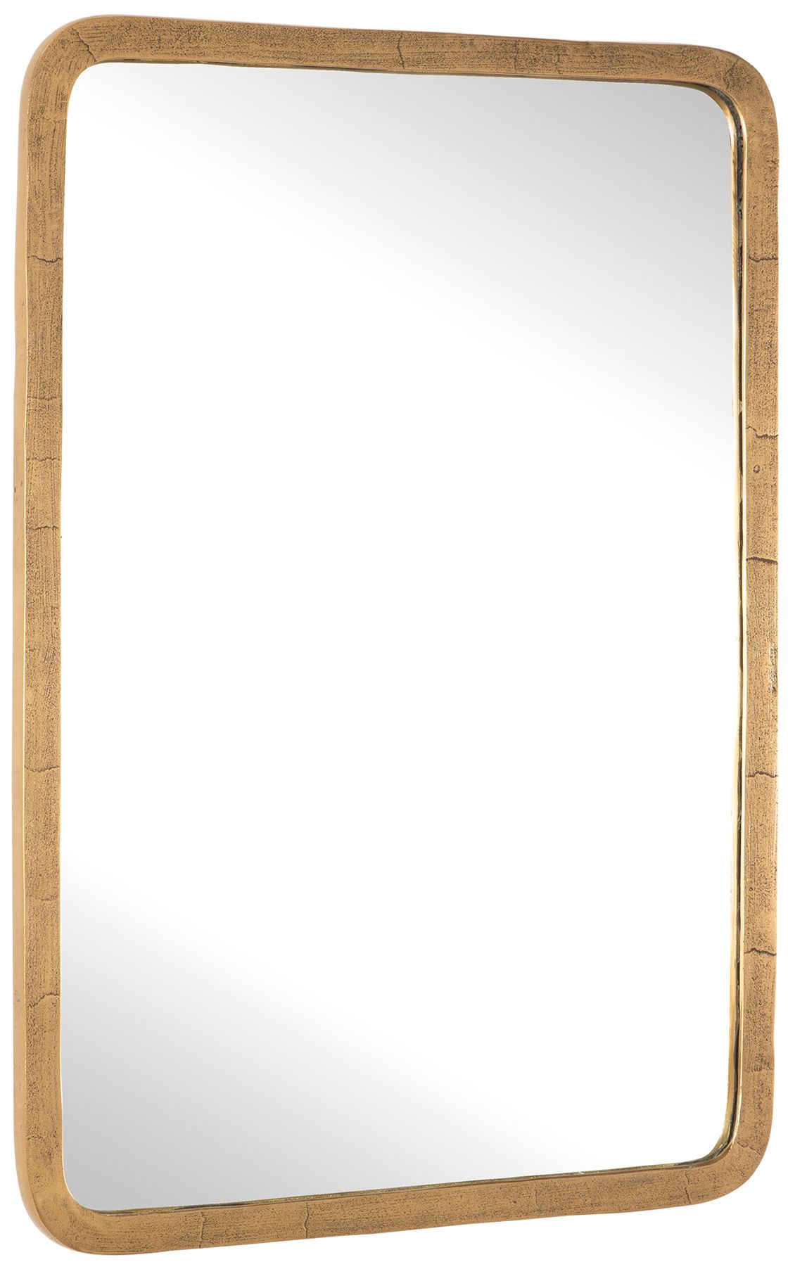 Image 4 Uttermost Vestry Brass 24" x 35 1/2" Wall Mirror more views