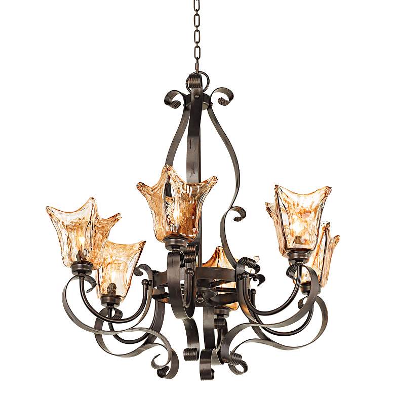 Image 5 Uttermost Vetraio Collection 29" Wide 6-Light Traditional Chandelier more views