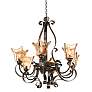 Uttermost Vetraio Collection 29" Wide 6-Light Traditional Chandelier