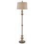 2_Uttermost Vetralla 66 1/2" Silver and Bronze Traditional Floor Lamp