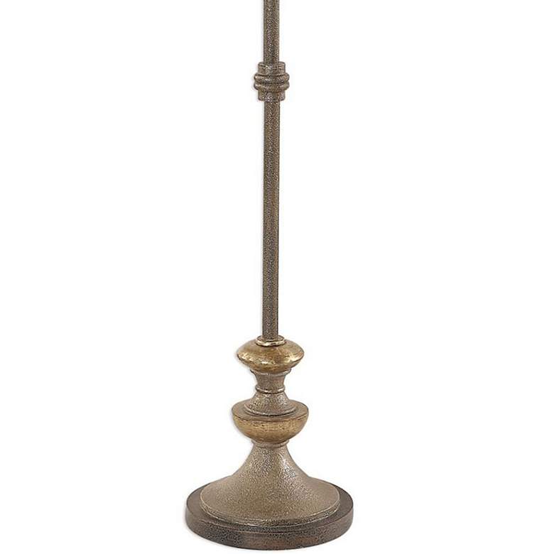 Image 4 Uttermost Vetralla 66 1/2" Silver and Bronze Traditional Floor Lamp more views