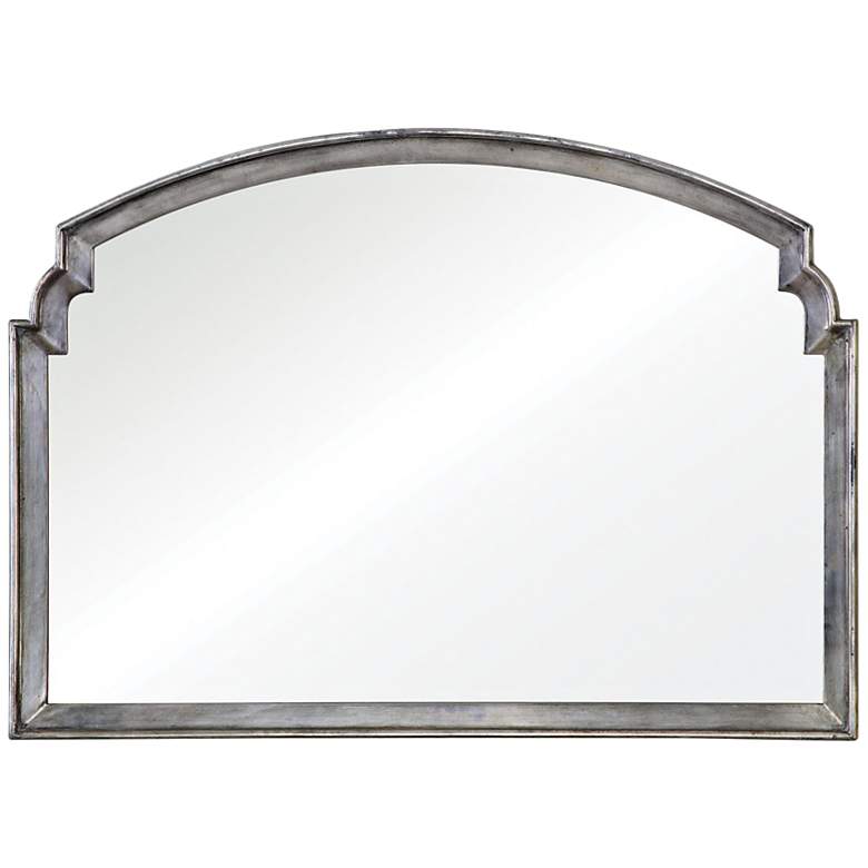 Image 1 Uttermost Via Della 42" x 29" Traditional Arch Top Wall Mirror