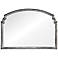 Uttermost Via Della 42" x 29" Traditional Arch Top Wall Mirror