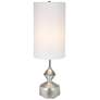 Uttermost Vial 32 1/2" Silver Leaf Geometric Buffet Table Lamp