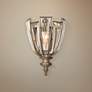Uttermost Vicentina 12 3/4" High Silver Wall Sconce