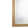 4_Uttermost Vilmos Metallic Gold Leaf 24" x 72" Wall Mirror more views