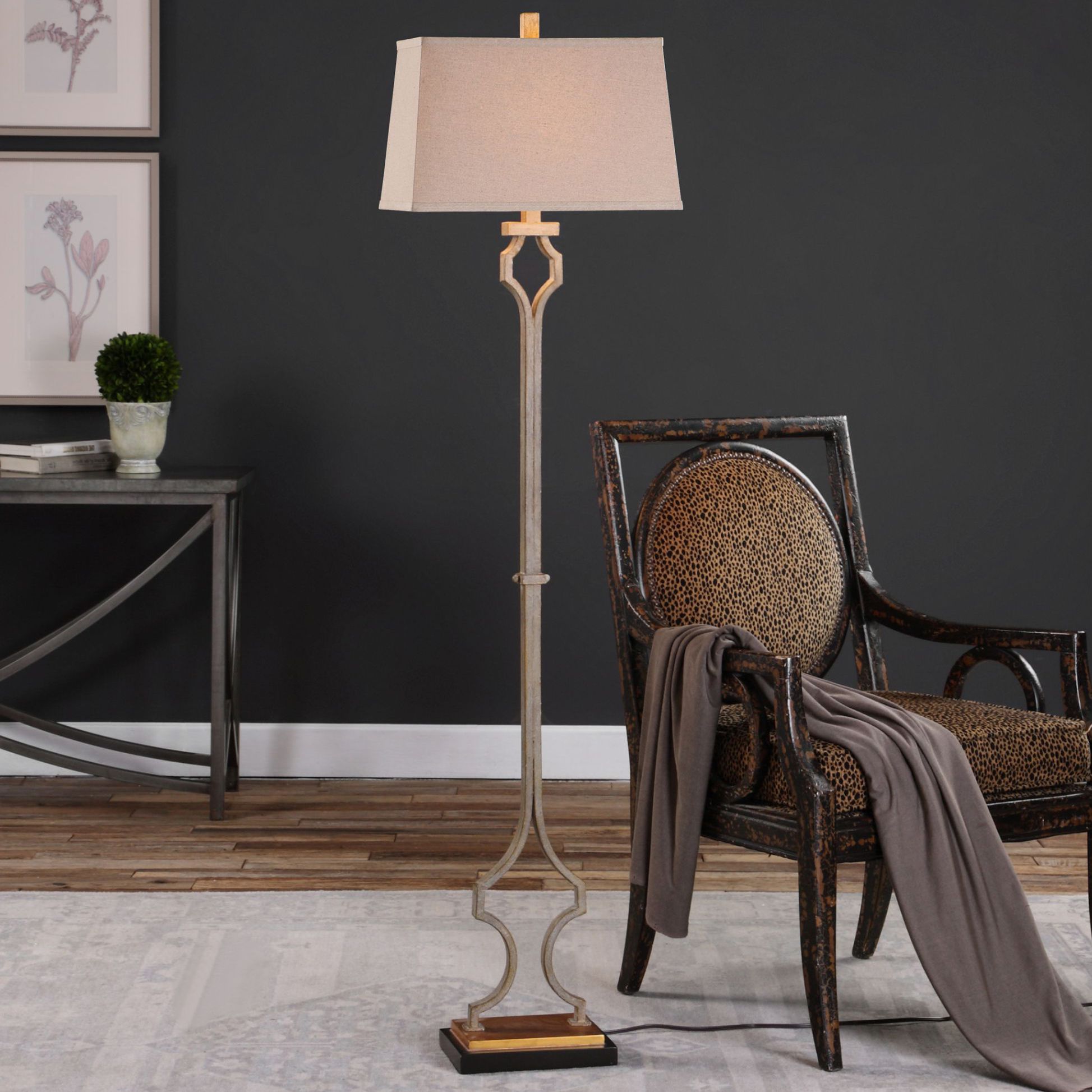 uttermost vincent floor lamp