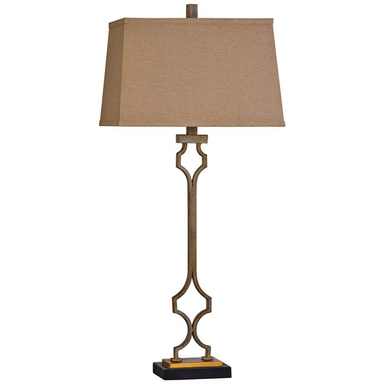 Image 1 Uttermost Vincent Hand-Forged Metal Table Lamp