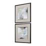 3_Uttermost Vistas 32 1/2" Square 2-Piece Framed Wall Art Set more views