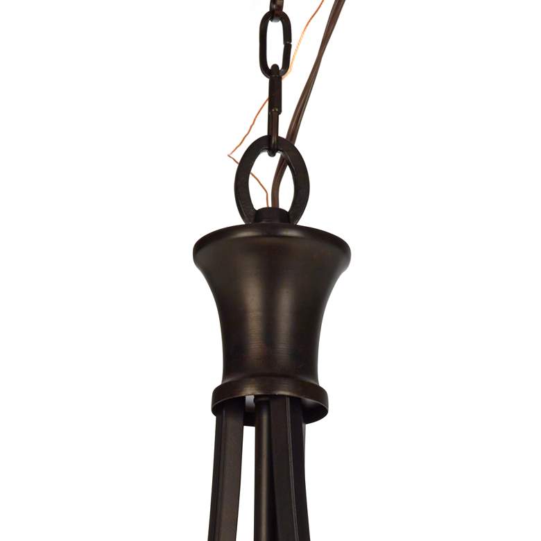 Image 5 Uttermost Vitalia 22 1/4 inch Wide 3-Light Handcrafted Pendant Chandelier more views