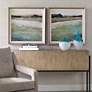 2_Uttermost Vivid Vista 28" Square 2-Piece Framed Wall Art Set