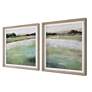 5_Uttermost Vivid Vista 28" Square 2-Piece Framed Wall Art Set more views