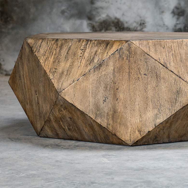 Image 5 Uttermost Volker 48" Wide Geometric Large Modern Coffee Table more views