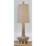 Uttermost Volongo 30 3/4" Textured Stone and Ivory Modern Table Lamp