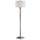 Uttermost Volusia 65 1/2" Polished Nickel Plated Floor Lamp