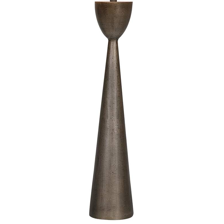 Image 4 Uttermost Waller Gray Metal Table Lamp more views