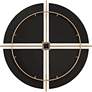 7_Uttermost Walnut Elegance Gold 42" Round Wall Clock more views