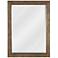 Uttermost Walt Distressed Natural 36" x 48" Wall Mirror