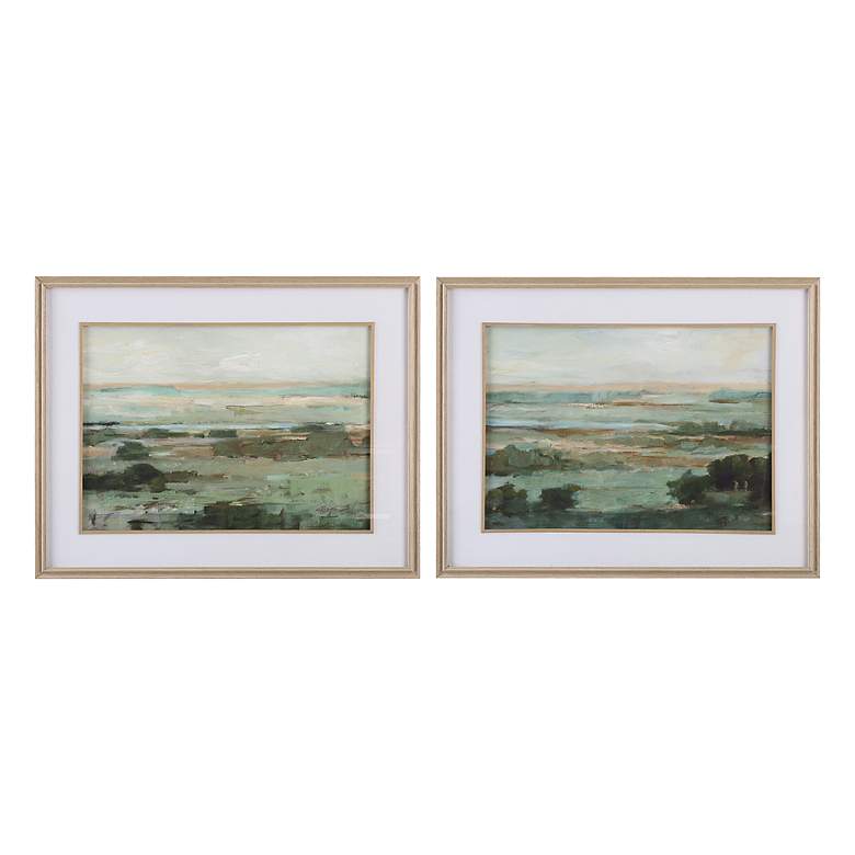 Image 2 Uttermost Warm Valley 2-Piece Framed Prints