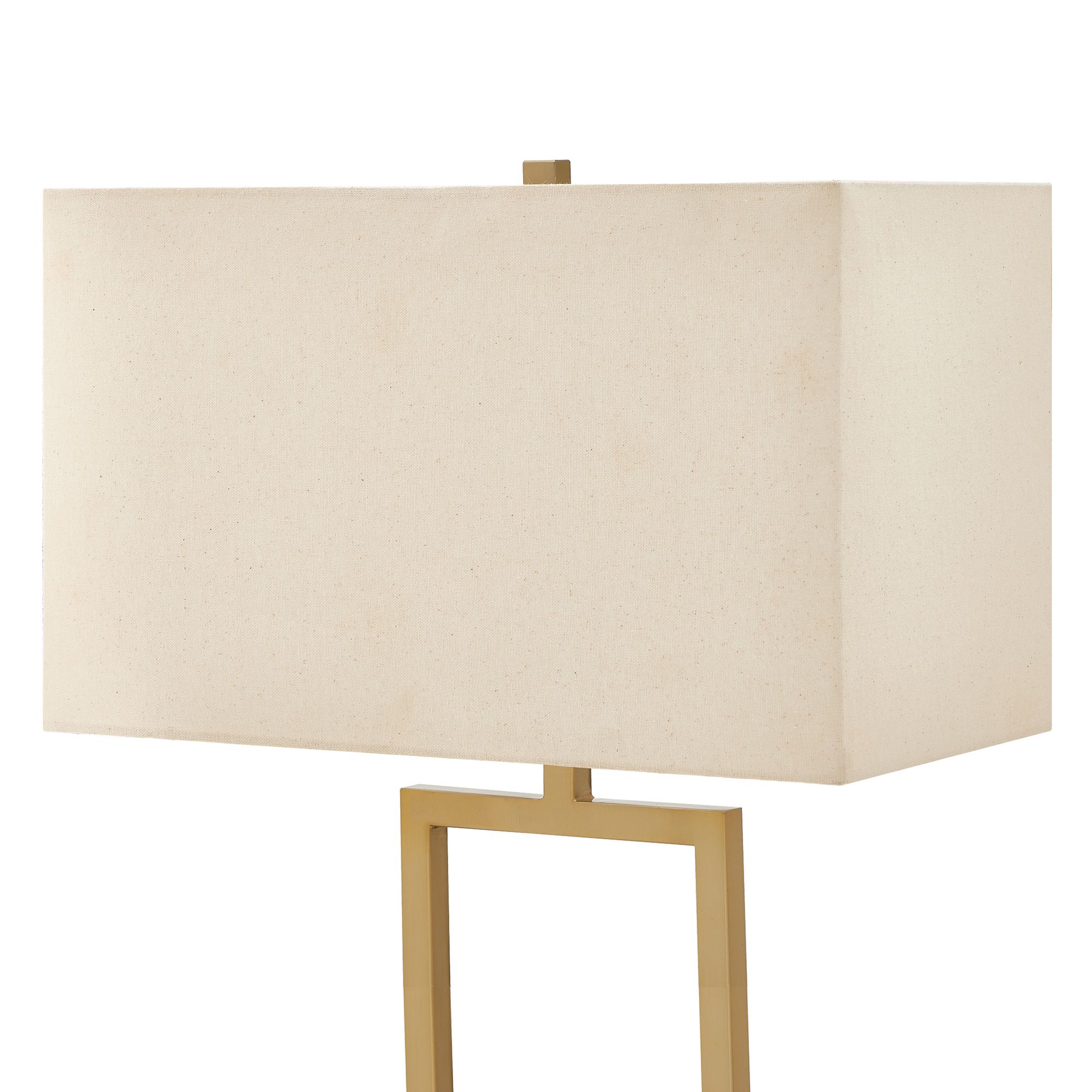 Image 5 Uttermost Warrick 31 1/2" High Brass Metal and Travertine Table Lamp more views