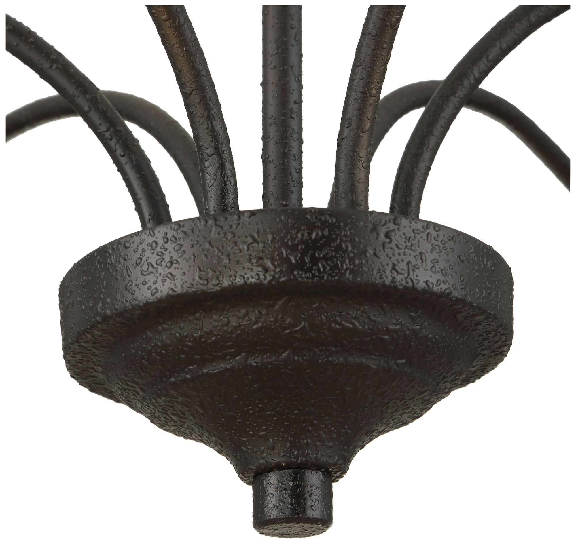 Image 6 Uttermost Warwick 41 1/2" Wide Black and Gold 6-Light  Chandelier more views