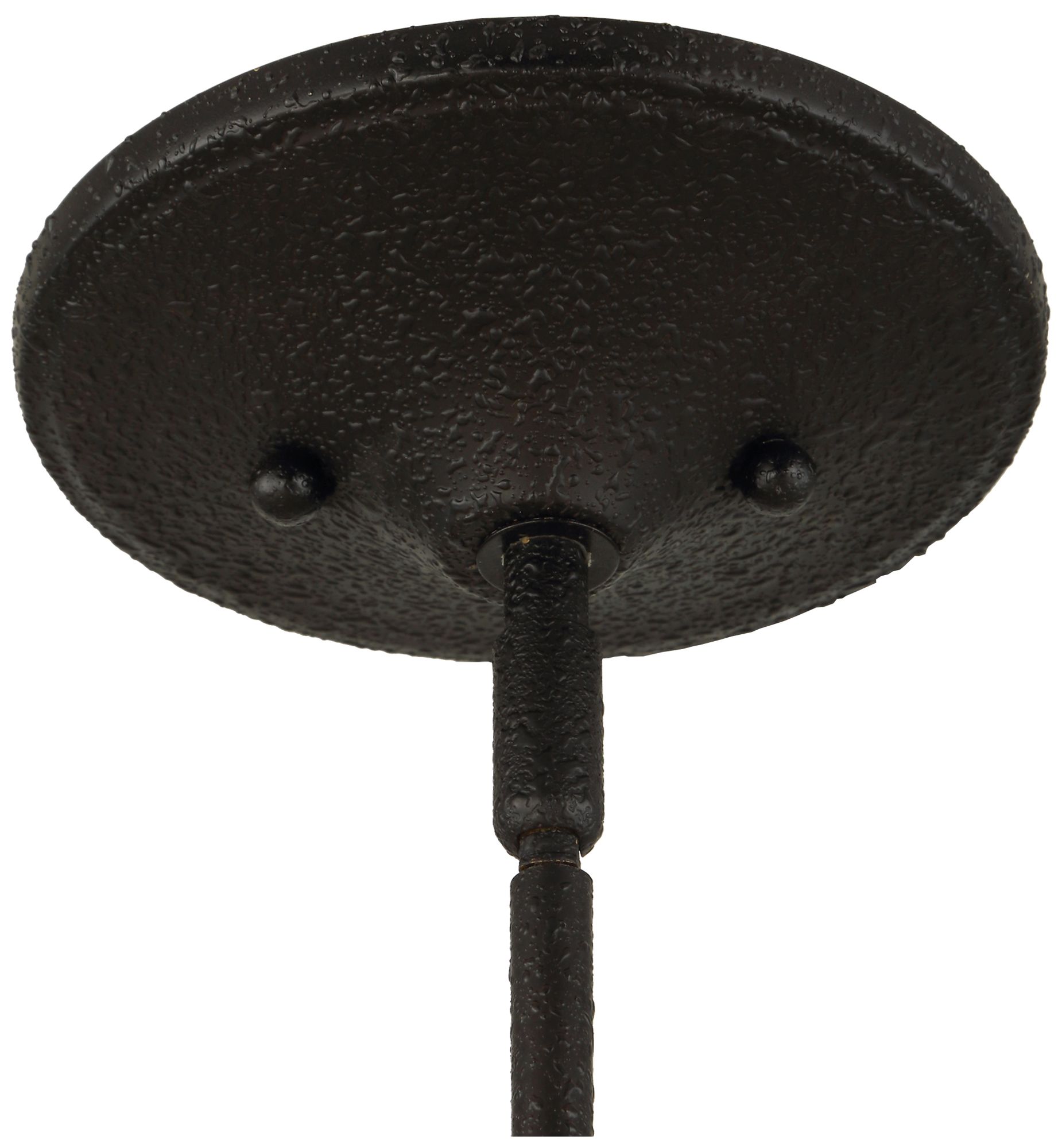 Uttermost Warwick 41 1/2" Wide Black and Gold 6-Light  Chandelier